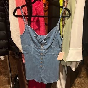 Denim BLVD L summer denim romper